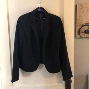 Basic black blazer